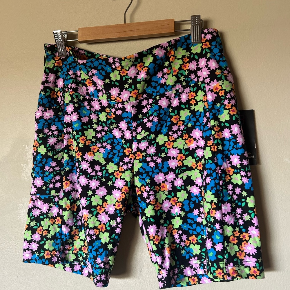 Floral Bike Shorts